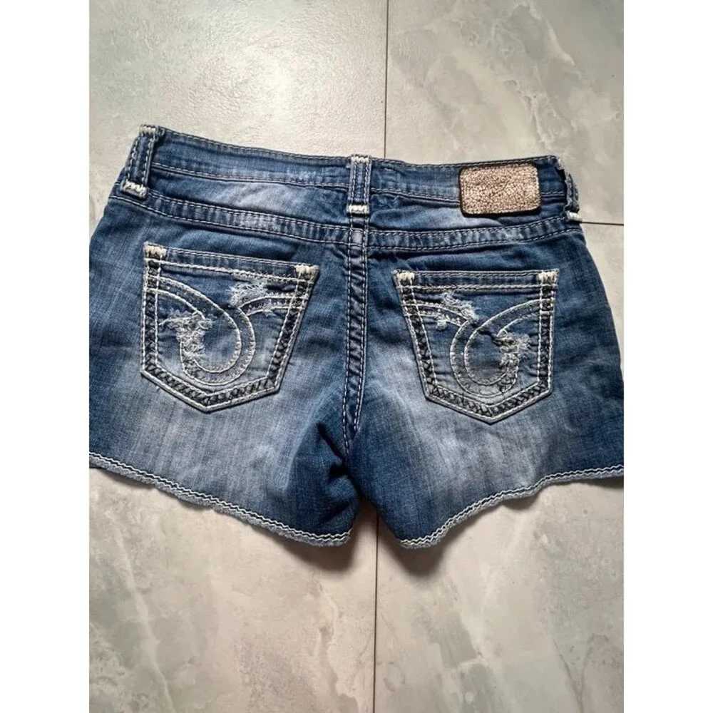 Big star liv denim short size 28 Y2K